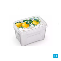 Контейнер прямоугольный для СВЧ "Fresh" 1,1л